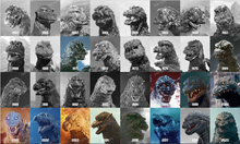 將圖片載入圖庫檢視器 【預購】哥吉拉制霸七十年(包順豐)